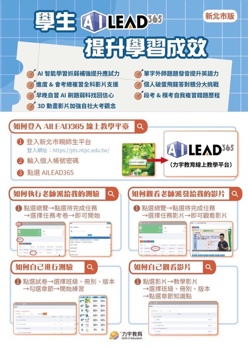 AILEAD365路徑及操作說明圖片